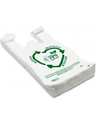 BOLSAS DE PLASTICO 70% RECICLADO 50 X...