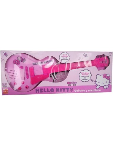 HELLO KITTY GUITARRA ELECTRONICA CON...