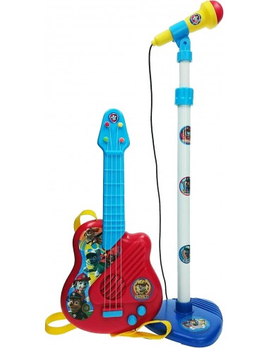 PATRULLA CANINA MICROFONO Y GUITARRA