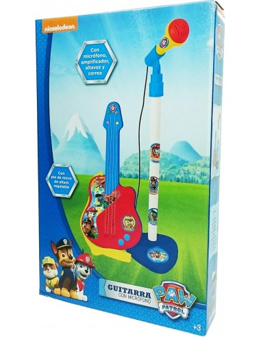 PATRULLA CANINA MICROFONO Y GUITARRA