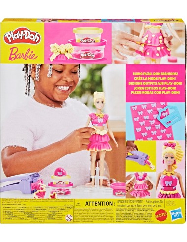 PLAY DOH BARBIE VOLANTES Y LAZOS