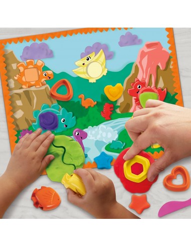 PLAY DOH DINOSAURIO FORMAS Y COLORES