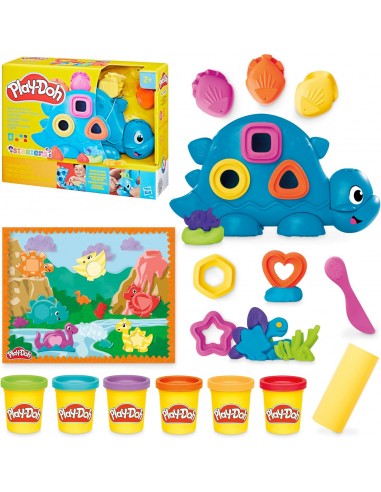 PLAY DOH DINOSAURIO FORMAS Y COLORES