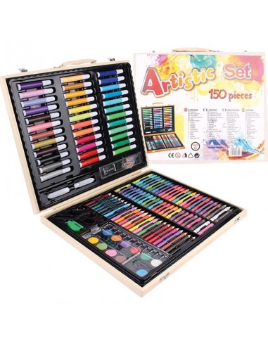 MALETIN ARTISTA 150 PIEZAS