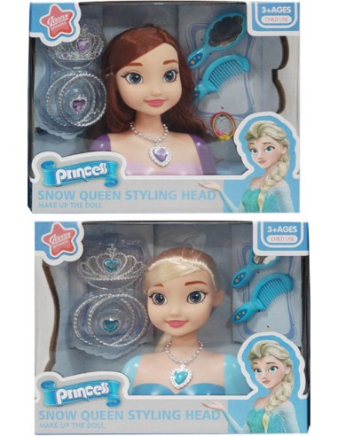 BUSTO PRINCESA AZUL 2 MODELOS