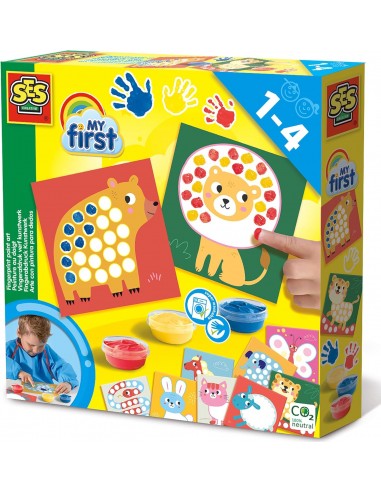 ARTE CON PINTURA DE DEDOS