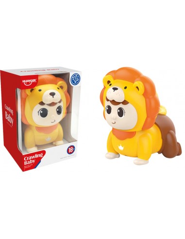 MUÑECO ANDADOR LEON CRAWLING BABY