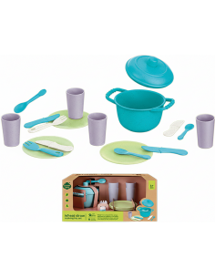 MENAJE ECOLOGICO 22 PIEZAS