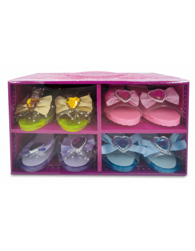 CAJA 4 ZAPATOS PRINCESA