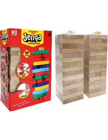 JENGA DE MADERA 90 PIZAS