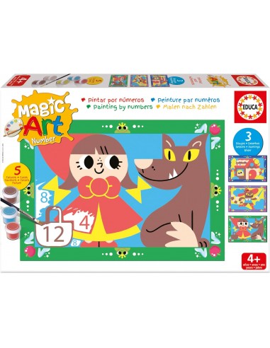 EDUCA PINTAR CON NUMEROS CUENTOS