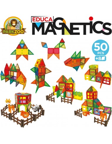 EDUCA MAGNETICS PARK ZOO 50 PIEZAS
