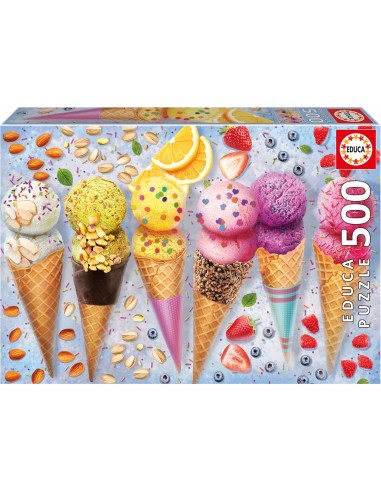 HELADOS PUZZLE 500 PIEZAS EDUCA