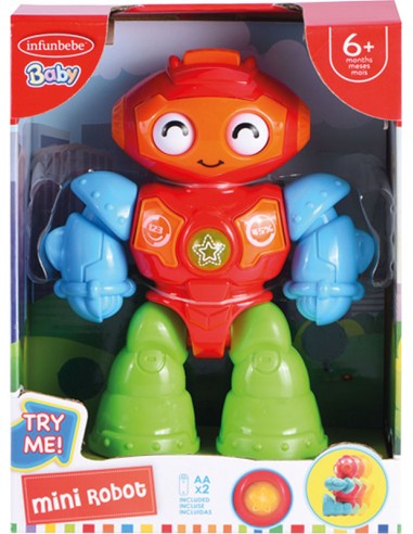 ROBOT INFANTIL LUCES Y SONIDOS
