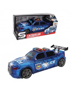 COCHE POLICIA LUCES Y...
