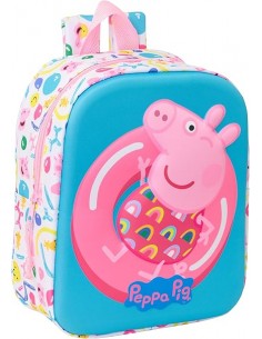 PEPPA PIG MOCHILA GUARDERIA 3D