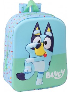BLUEY MOCHILA 3D GUARDERIA