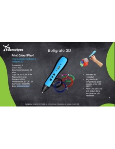 BOLIGRAFO 3D SCIENCE4YOU 2