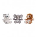 ANIMALES SELVA OJOTES 30 CMS