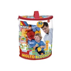 BOLSA BLOQUES 80 PIEZAS MOLTO