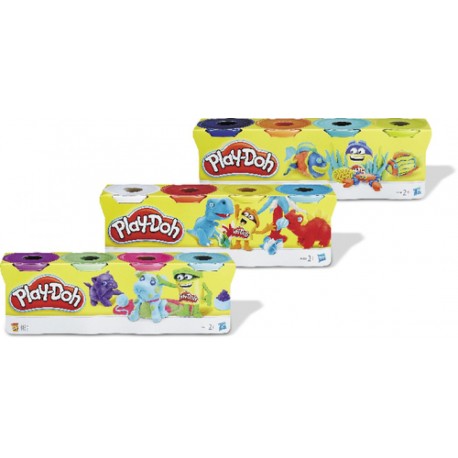 PLAY DOH PACK 4 BOTES