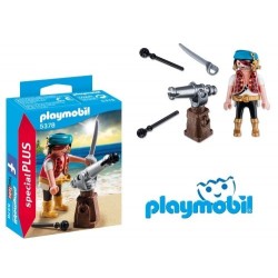 PIRATA CON CAÑON PLAYMOBIL 5378