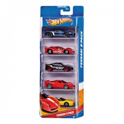 HOT WHEELS PACK DE 5 COCHES