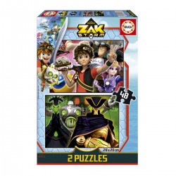 ZAK STORM 2 PUZZLES 48 PIEZAS