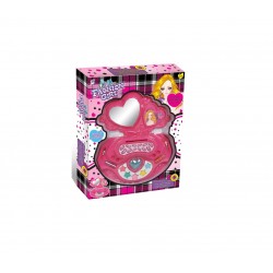 CAJA MAQUILLAJE ESPEJO CORAZON