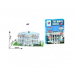 PUZZLE 3D CASA BLANCA 64 PIEZAS