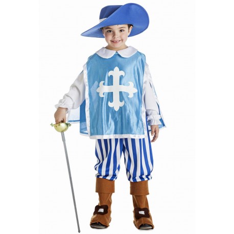 DISFRAZ INFANTIL MOSQUETERO 7 A 9 ANOS