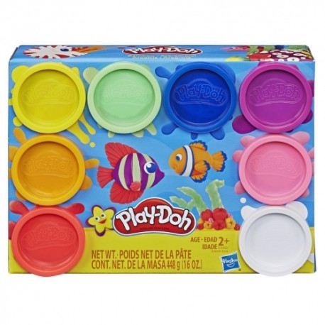 PLAY-DOH PACK 8 BOTES