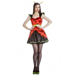 DISFRAZ ADULTO LADYBUG TALLA M L