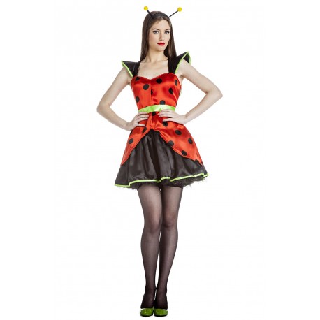 DISFRAZ ADULTO LADYBUG TALLA M L