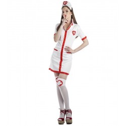 DISFRAZ ADULTO ENFERMERA TALLA M L