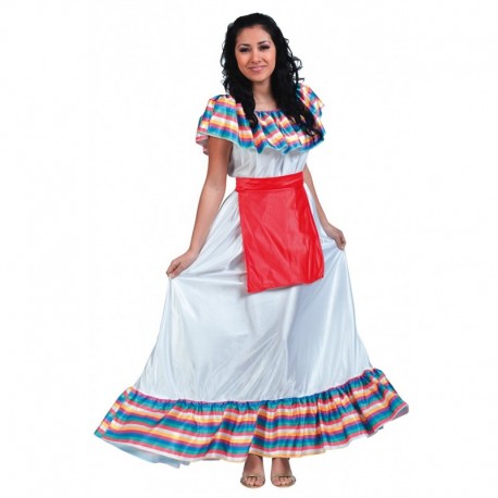 DISFRAZ MEJICANA TALLA UNICA