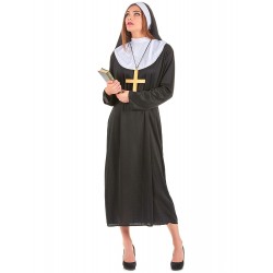 DISFRAZ MONJA TALLA UNICA