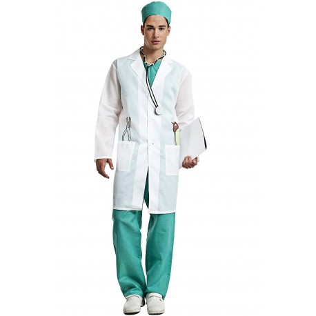DISFRAZ ADULTO DOCTOR TALLA XL