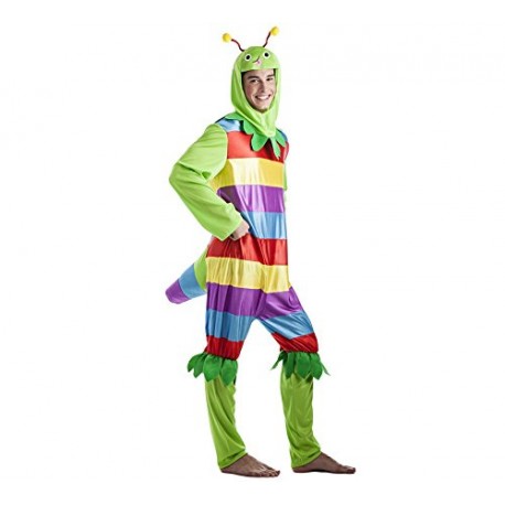 DISFRAZ ADULTO GUSANO TALLA S