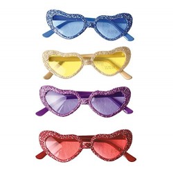 GAFAS CORAZON GLITTER 4 COLORES