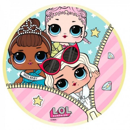 L O L SURPRISE TOALLA REDONDA