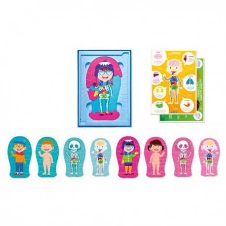 JUGANDO APRENDO EL CUERPO HUMANO