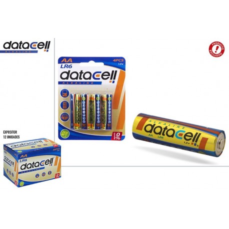 BLISTER 4 PILAS ALCALINAS LR6