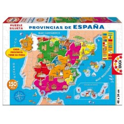 PUZZLE 150 PIEZAS PROVINCIAS DE ESPAÑA