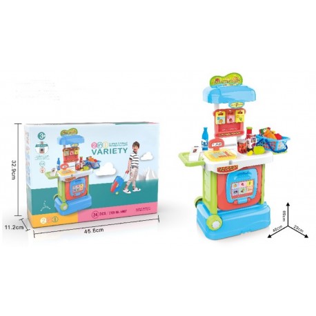 SUPERMERCADO MALETIN CON RUEDAS