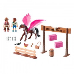 MARIA, DEL Y CABALLO CON ALAS PLAYMOBIL 70074 2