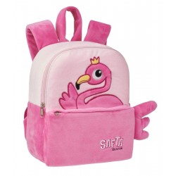 FLAMINGO MOCHILA GUARDERIA PELUCHE