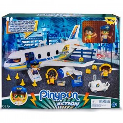 PIN Y PON ACTION EMERGENCIA EN EL AVION