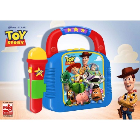 TOY STORY REPRODUCTOR MP3 CON MICROFONO