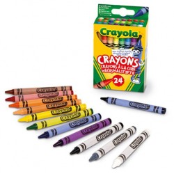 CRAYOLA 24 CERAS DE COLORES